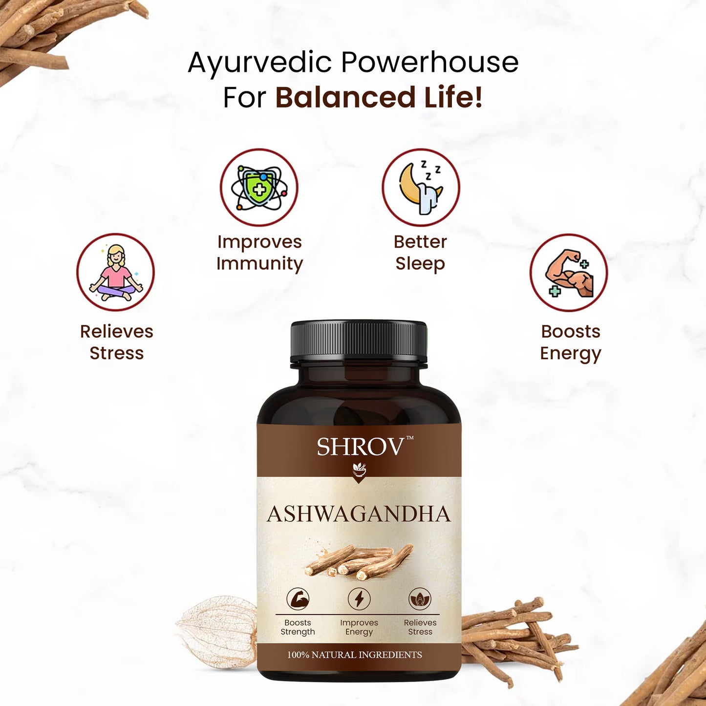 100% Pure Ashwagandha