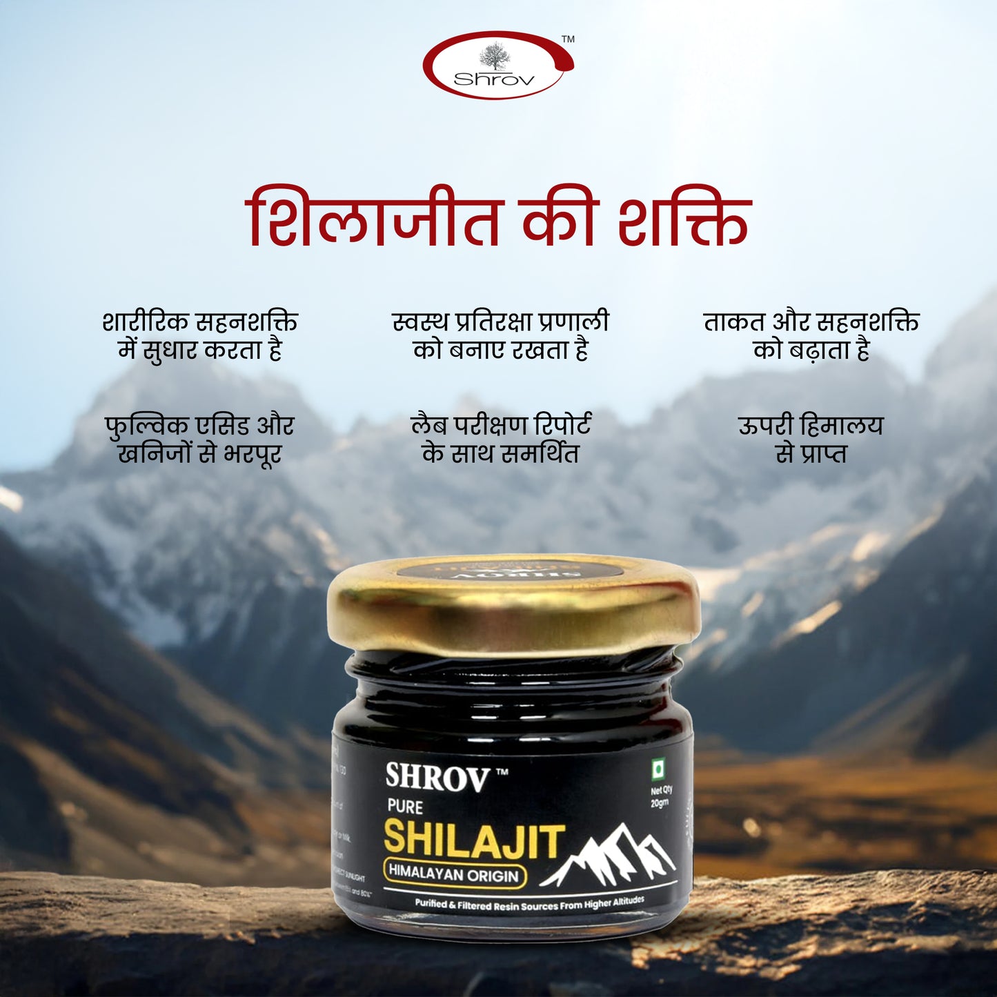 Pure Shilajit Himalayan Origin