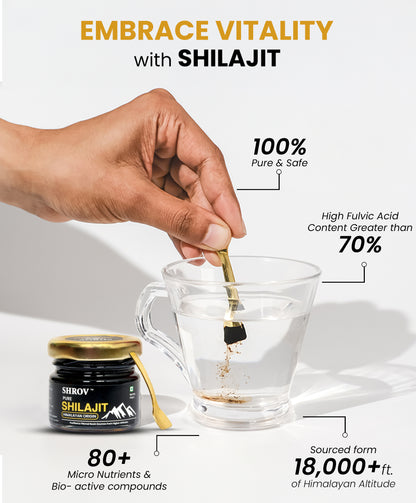 Pure Shilajit Himalayan Origin 40gm